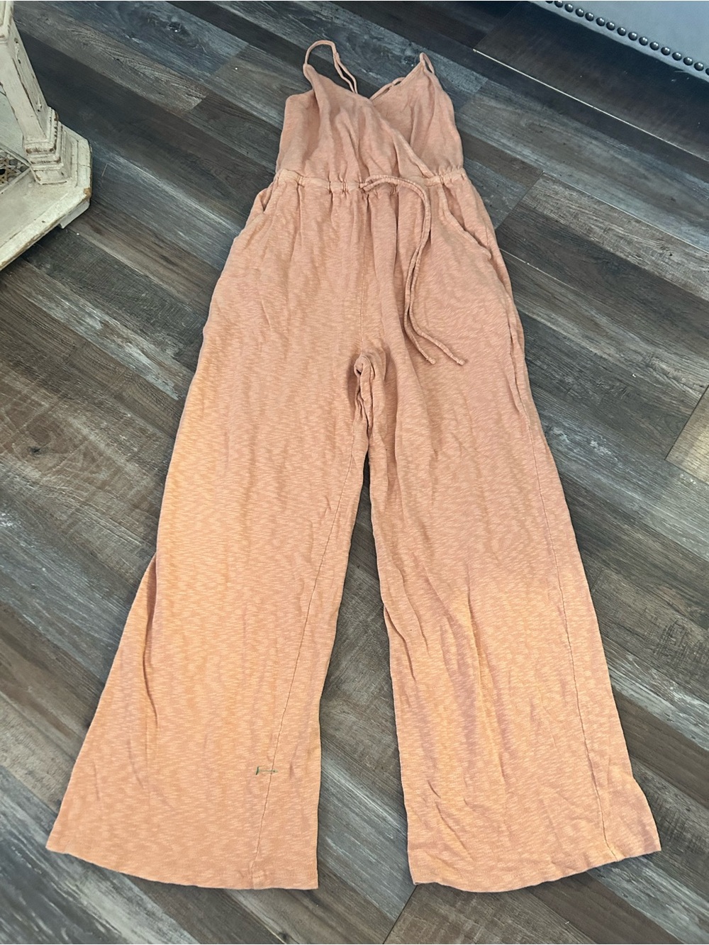 American Eagle Cotton Culotte Jumpsuit Wide Leg Sleeveless